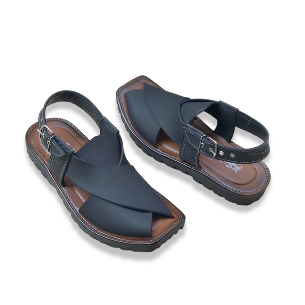 Men’s Synthetic Peshawari Sandals on Comfortable Material