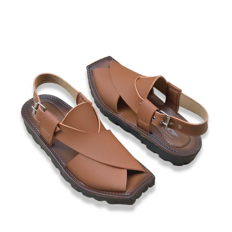 Men’s Synthetic Peshawari Sandals on Comfortable Material