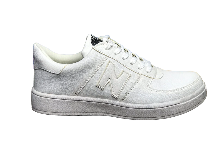 M.K Soft - full White Synthetic Material Sneakers on Rexine